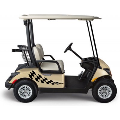 Golf Cart Camping Racing Checker